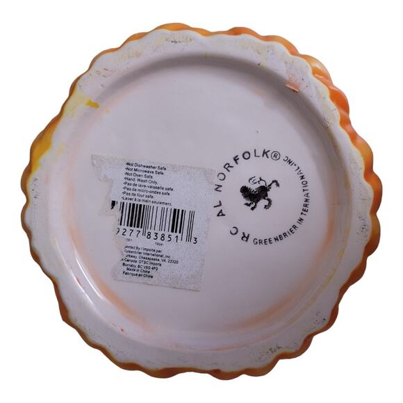 USED LIKE NEW Pumpkin Candy Dish (Small) - Picture 5 of 5